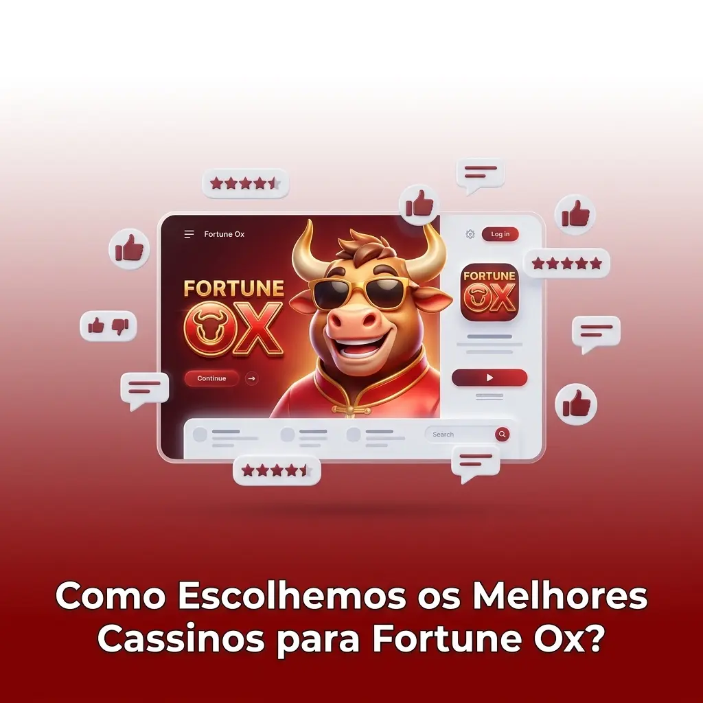Critérios usados pela equipe para escolher os melhores cassinos com Fortune Ox para jogadores brasileiros