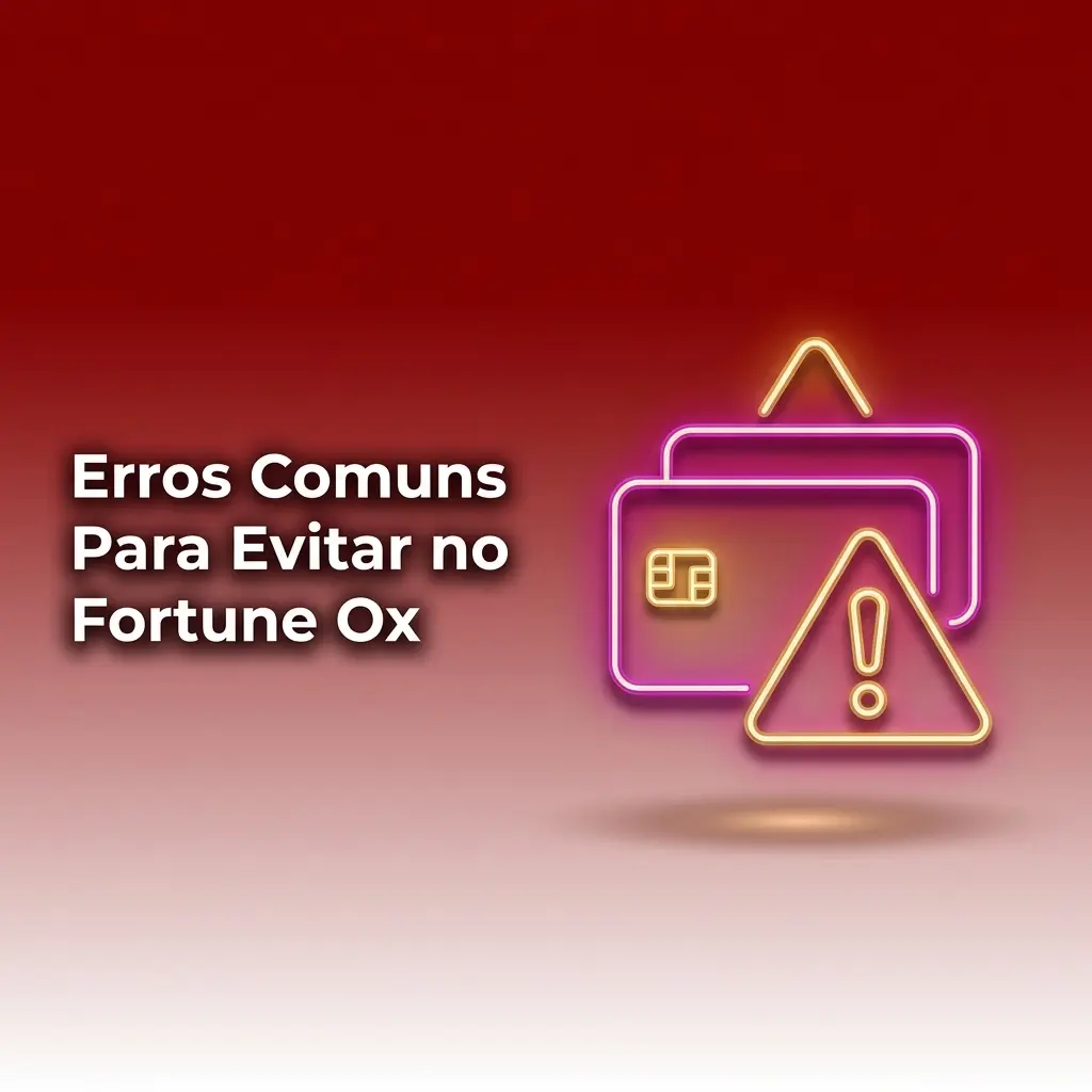 Erros comuns no Fortune Ox: apostar sem planejamento, ignorar bônus e tentar recuperar perdas