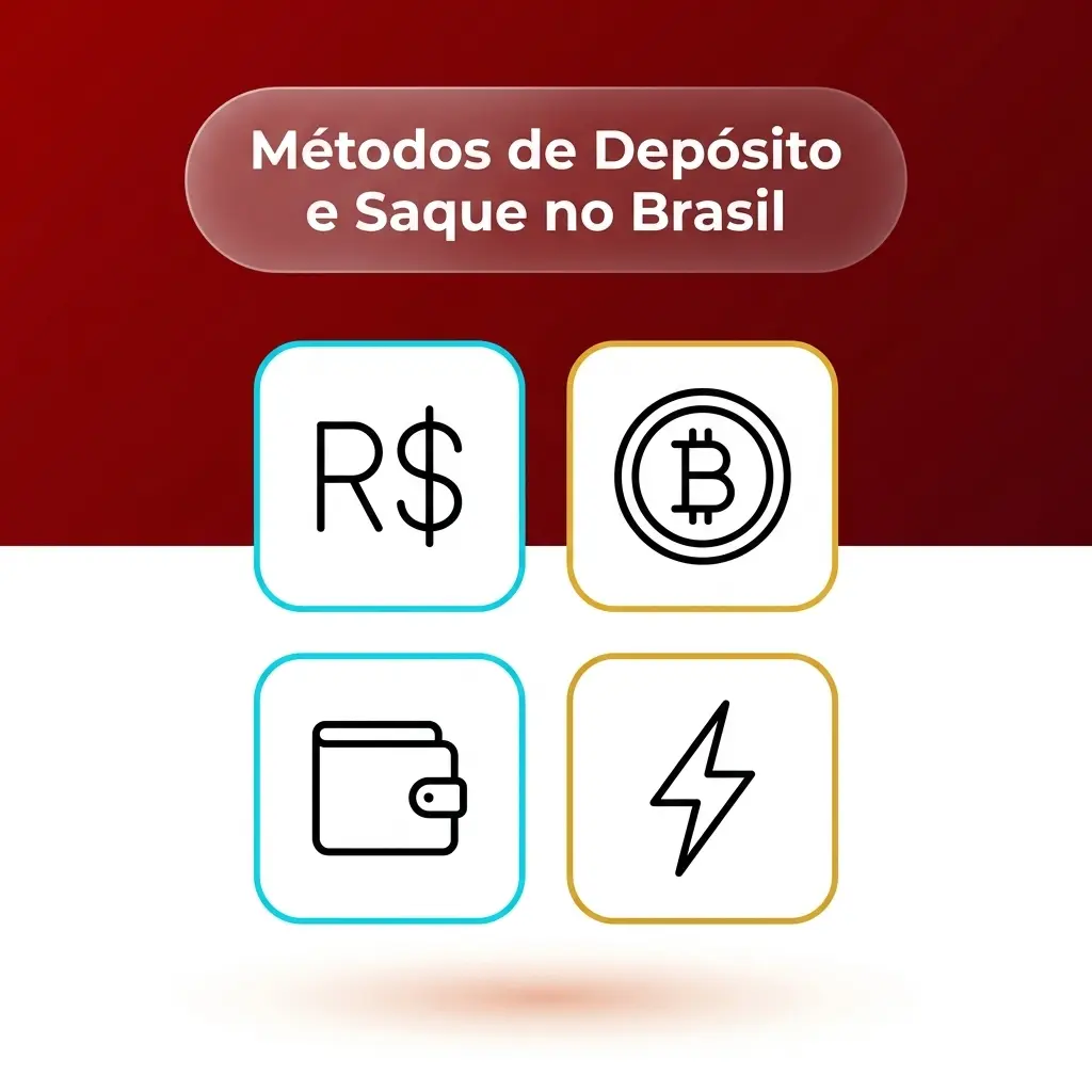 Métodos de depósito e saque em cassinos no Brasil: Pix, boleto, carteiras digitais e criptomoedas